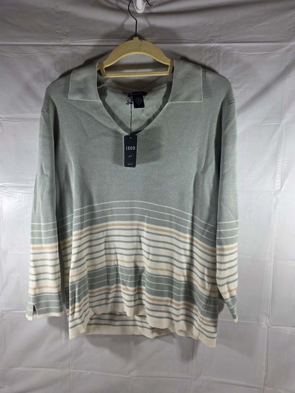 Izod Ladies Golf Ribbed Sweater XL